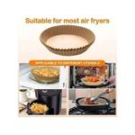 product_image_name-Generic-Lot de 100 Pieces Papier Cuisson Pour Air Frayer, Résistant À L'huile, Étanche-1