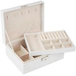 product_image_name-Generic-Boîte à Bijoux, Organisateur de Bijoux élégant, Doux et Exquis, 2 Couches pour Chambre à Coucher et Dressing-3