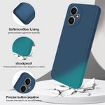 product_image_name-Case-غطاء سيليكون سائل لهاتف Honor 400 5G - أزرق-2