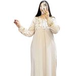 product_image_name-Generic-قميص نوم طويل للنساء مصنوع من القطن القابل للتنفس، مثالي للنوم-2