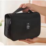 product_image_name-Generic-Sac de lavage à crochet de voyage multifonctions, sac de rangement pour cosmétiques, trousse de toilette étanche, grande capacité - Noir-2