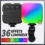 product_image_name-Generic-مصباح إضاءة ظل RGB - ضوء تعبئة قابلة لإعادة الشحن من 2500K إلى 7000K بمشبك للهاتف، الكاميرا واللابتوب-1