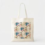 product_image_name-Generic-Tote Bag Papillon Fleur Bird Vintage Art Marble Whiteor Unique, haute qualité-2