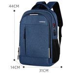 product_image_name-Haoxiang-حقيبة للكمبيوتر ، الأعمال الترفيهية ، السفر ، حقيبة ظهر الطالب بمنفذ USB-3