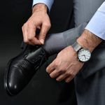 product_image_name-Generic-Chaussettes 4 Paires Homme Gris Classique Conception ultra lisse-3