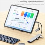 product_image_name-Generic-8 en 1 USB 3.0 HUB USB-C HUB S6 Station 5Gbps Haute Vitesse Transmission USB Splitter Type C à USB OTG Adaptateur Pour Macbook Pro-3