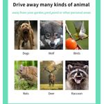 product_image_name-Generic-Répulsif Ultrasons Solaire Étanche pour Animaux et Oiseaux – Charge Solaire et USB, LED Clignotante, Contrôle des Nuisibles pour Jardin et Extérieur-4