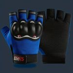 product_image_name-Generic-Gants demi-doigts de Moto et Vélo Coupe-vent Imperméable Thermique Tactile, Unisexe Sportif, Respirant à Doigts-5