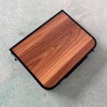 product_image_name-Generic-Table Pliante de Camping Multifonction avec Plateaux Effet Bois et Rangement Latéral-4