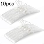 product_image_name-Generic-10 Cintres Rembourrés en Satin Blanc pour Vêtements et Manteaux (Blanc)-1