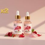 Bio Pack x2 Huile de rose 50 ml organic Éclat du Teint