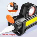 product_image_name-Generic-Lampe frontale LED rechargeable pour la chasse, les voyages et la marche-5