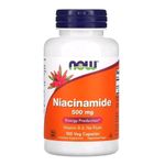 product_image_name-Now Foods-Niacinamide 500mg/100 capsules -1