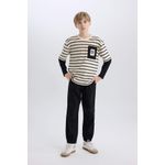 product_image_name-Defacto-تيشيرت أولاد كم طويل اوفر سايز برقبة مستديرة-3