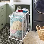 product_image_name-Generic-Panier à Linge Double Compartiment avec Roulettes – Organisation Intelligente-2