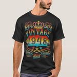 product_image_name-Generic-74-year-old vintage gifts T-shirt 1948 Men Women 74th B-1