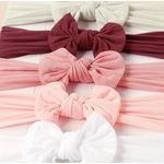 product_image_name-Generic- Lot de 5 Bandeaux en Nylon Doux et Respirant avec Nœud pour Filles -2