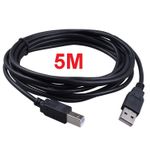 product_image_name-Generic-Printer Scanner Câble 5.0 mètres // Câble Imprimante 5m // Usb A - B Mâle Mâle-1