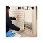 product_image_name-Generic-10 unités adhésif panneaux muraux anti humidité Blanc-1