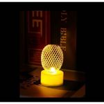 product_image_name-Generic-Mini Lampe Lanterne, Lampe à bougie électronique, de bureau,table,éclairage doré-2