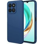 QUIVANA Pochette pour Honor X6b silicone liquide : Bleu 