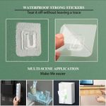 product_image_name-Generic-Ensemble de 20 Crochets Muraux Double Face pour la Cuisine et la Salle de Bains-6