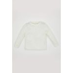 product_image_name-Defacto-بلوزة تريكو أساسية بلون إكرو مع ياقة دائرية لفتاة رضيعة-7