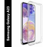Case غطاء سيليكون سامسونج جالاكسي A23 4G/5G شفاف – حماية أنيقة وسهولة الاستخدام
