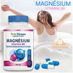 product_image_name-Herbo Ridouane-magnesium d'extrait- Complexe végétalien magnesium 300mg glycinat de magnesium Malate Citrate Capsules pour la fonction musculaire et nerveuse.-1