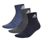 product_image_name-Adidas-THIN&LIGHT SPORTSWEAR ANKLE SOCKS 3 PAIR PACK IP0405 - Bleu-1