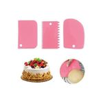 product_image_name-Generic-3 lames grattoir à crème pâtisserie coupe-pâte Fondant outil de décoration de gâteau-2