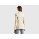 product_image_name-Benetton-Veste Beige Creme  - Femmes-3