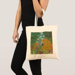 product_image_name-Generic-Gustav Klimt Bag tote - Flower garden Unique, haute qualité-1