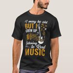 product_image_name-Generic-Rock & Jazz Band I Grew Up Listening To Real Music T-Shirt-1