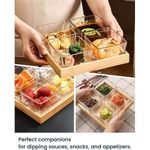 product_image_name-Generic-Set de 4 assiettes en verre avec plateau en bambou, assiettes de fruits secs-7