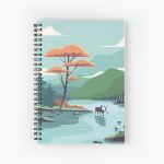 Fall is here Spiral Notebook Bloc note