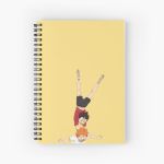 Nishinoya and Hinata Being Babies Spiral Notebook Bloc note