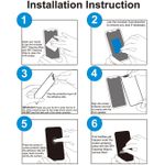 product_image_name-Digitplus-Film Anti-espion Protecteur Écran En Verre Trempé Pour IPhone 11Pro max - Noir-7