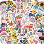 60pcs Cartoon Cute INS Style Animals 1 Stickers