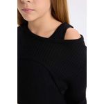 product_image_name-Defacto-بلوفر سليم فيت بياقة مستديرة-2