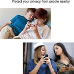 product_image_name-Generic-Incassable Fumé pour Iphone Xs Protecteur d'Écran de Confidentialité Anti-espion-3