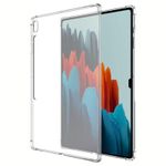 Cover étui pochette coque arrière transparente angle renforce pour Samsung tab s7 plus