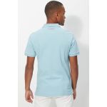 product_image_name-hackett london-Polo en coton Col avec patte boutonnée bleu clair-2