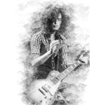 Jimmy page  Poster Chambre Haute Qualité