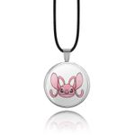 product_image_name-Generic- Stitch & Lilo Angel Ohana Disney Animation Cute Characters Style 26 Collier Necklace Accessories-1