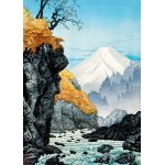 Foot of mount ashitaka  Poster Chambre Haute Qualité