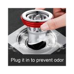 product_image_name-Generic-Clapet de Vidange à Sens Unique anti-odeur, empêche le refoulement des eaux usées, bouchon de douche, utilisé pour les systèmes d'égout de la cuisine, de la salle de bain.-1