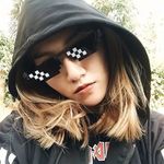 product_image_name-Generic-Lunettes de soleil Pixelisées de memes Trolls, like a boss glasses, Thug life-2