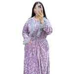 product_image_name-Generic-طقم بيجامة نسائية فاخرة من المخمل، قميص نوم دافئ أنيق للشتاء-4