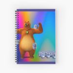 Grizzy And Lemmings Spiral Notebook Bloc note